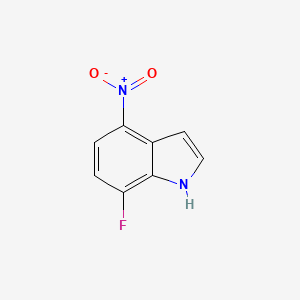 7-Fluoro-4-nitro-1H-indole