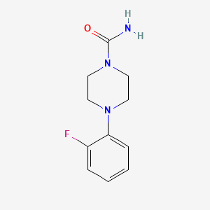 4-(2-Fluorophenyl)piperazine-1-carboxamide