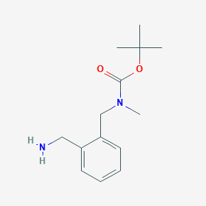 Tert-butyl 2-(aminomethyl)benzyl(methyl)carbamate