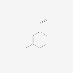 molecular formula C10H14 B14449094 1,3-Diethenylcyclohex-1-ene CAS No. 74142-64-6