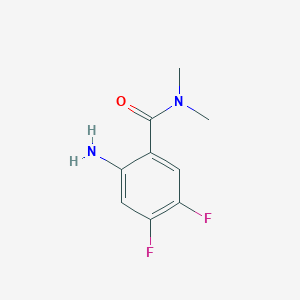 2-amino-4,5-difluoro-N,N-dimethylbenzamide