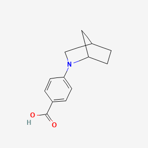 4-(2-Azabicyclo[2.2.1]heptan-2-yl)benzoic acid