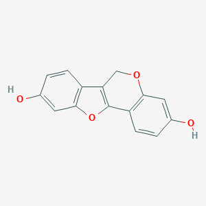 molecular formula C15H10O4 B144492 Anhydroglycinol CAS No. 67685-22-7