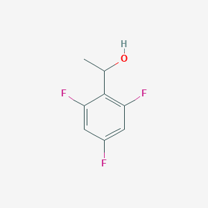molecular formula C8H7F3O B1444920 1-(2,4,6-Trifluorophenyl)ethan-1-ol CAS No. 1250113-83-7