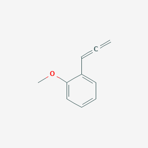 molecular formula C10H10O B14449412 1-Methoxy-2-propadienylbenzene CAS No. 73234-94-3