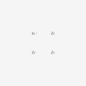 molecular formula InZr3 B14449507 Indium--zirconium (1/3) CAS No. 73347-89-4