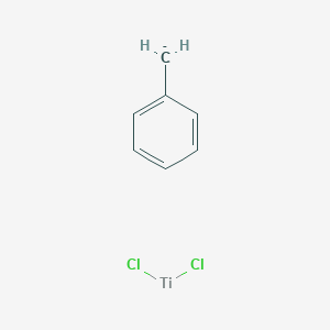 molecular formula C7H7Cl2Ti- B14449607 CID 78066637 CAS No. 75780-16-4