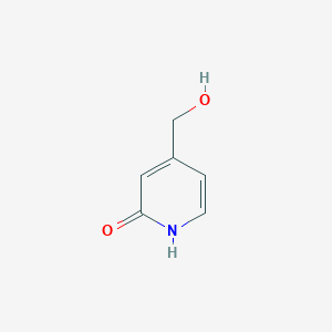 molecular formula C6H7NO2 B144497 4-(Hydroxymethyl)pyridin-2(1H)-one CAS No. 127838-58-8