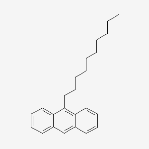 molecular formula C24H30 B14449710 9-Decylanthracene CAS No. 76881-11-3