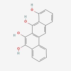 molecular formula C18H12O4 B14449714 Benz(a)anthracenetetrol CAS No. 79737-12-5