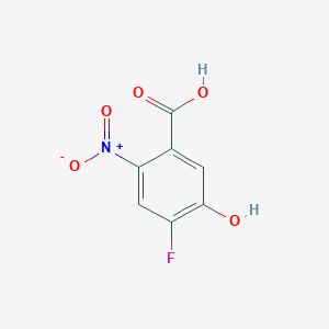 4-Fluoro-5-hydroxy-2-nitrobenzoic acid