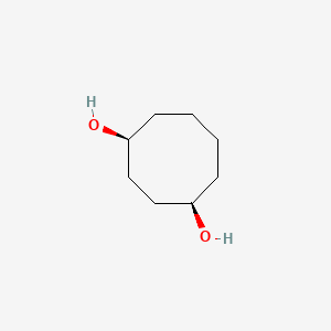 molecular formula C8H16O2 B14449832 (1R,4S)-Cyclooctane-1,4-diol CAS No. 73982-04-4