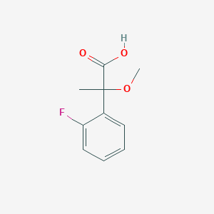 2-(2-Fluorophenyl)-2-methoxypropanoic acid