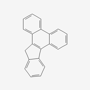 molecular formula C21H14 B14450075 Dibenzofluorene CAS No. 201-65-0
