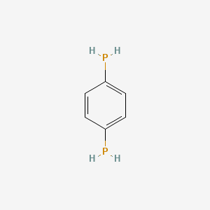 molecular formula C6H8P2 B14450186 Phosphine, 1,4-phenylenebis- CAS No. 78550-67-1