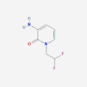 3-Amino-1-(2,2-difluoroethyl)-1,2-dihydropyridin-2-one