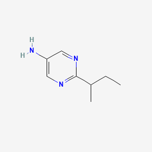 2-(Butan-2-yl)pyrimidin-5-amine