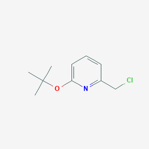 2-(Tert-butoxy)-6-(chloromethyl)pyridine