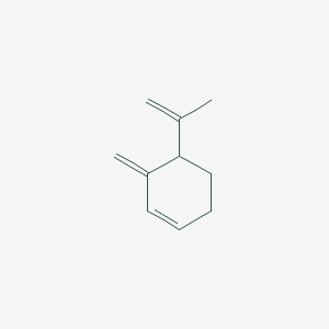 molecular formula C10H14 B14450504 o-Mentha-1(7),5,8-triene CAS No. 76786-83-9