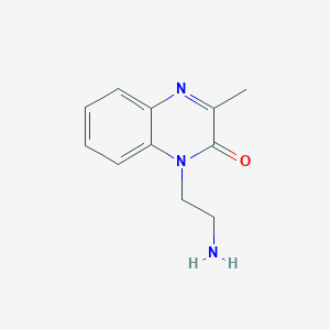 1-(2-Aminoethyl)-3-methyl-1,2-dihydroquinoxalin-2-one