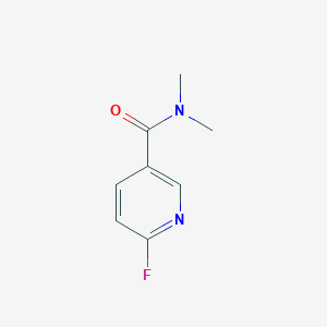 6-fluoro-N,N-dimethylpyridine-3-carboxamide