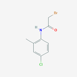 B1445095 2-Bromo-N-(4-chloro-2-methylphenyl)acetamide CAS No. 916595-46-5