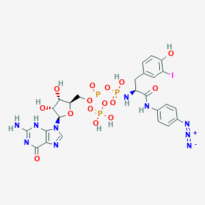 molecular formula C25H28IN10O15P3 B144510 Agtp monoanhydride CAS No. 129592-79-6