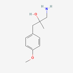 1-Amino-3-(4-methoxyphenyl)-2-methylpropan-2-ol