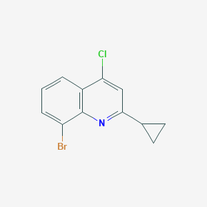 8-Bromo-4-chloro-2-cyclopropylquinoline