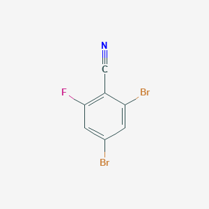2,4-Dibromo-6-fluorobenzonitrile