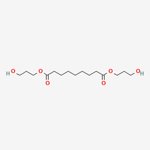 molecular formula C15H28O6 B14451081 Bis(3-hydroxypropyl) nonanedioate CAS No. 74623-98-6