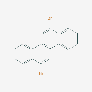 molecular formula C18H10Br2 B144511 6,12-Dibromochrysene CAS No. 131222-99-6