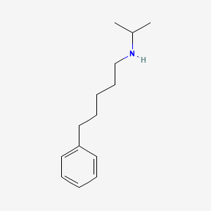 (5-Phenylpentyl)(propan-2-yl)amine