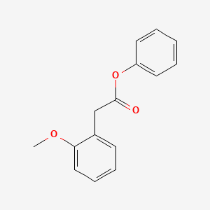molecular formula C15H14O3 B14451284 Phenyl (2-methoxyphenyl)acetate CAS No. 74384-26-2