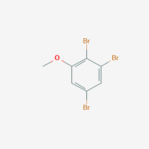 molecular formula C7H5Br3O B14451285 1,2,5-Tribromo-3-methoxybenzene CAS No. 73931-44-9