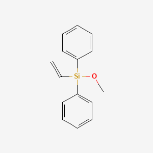 molecular formula C15H16OSi B14451313 Ethenyl(methoxy)diphenylsilane CAS No. 74393-00-3