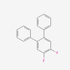 molecular formula C18H12F2 B14451320 1,2-difluoro-4,5-diphenylbenzene CAS No. 75599-96-1