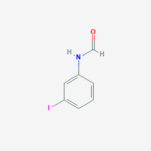 molecular formula C7H6INO B14451345 N-(3-Iodophenyl)formamide CAS No. 74702-39-9