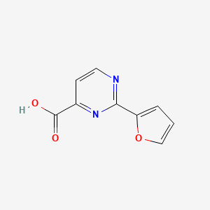 2-(Furan-2-yl)pyrimidine-4-carboxylic acid
