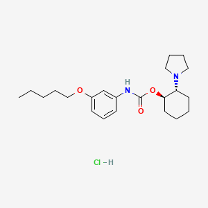 molecular formula C22H35ClN2O3 B14451486 Pentakain hydrochlorid CAS No. 77656-21-4