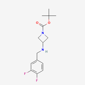 tert-Butyl 3-((3,4-difluorobenzyl)amino)azetidine-1-carboxylate