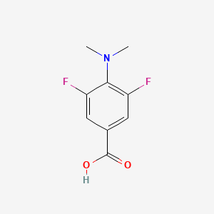 4-(Dimethylamino)-3,5-difluorobenzoic acid