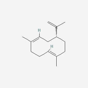 molecular formula C15H24 B14451635 Helminthogermacrene CAS No. 75023-40-4