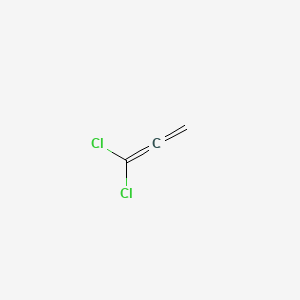 molecular formula C3H2Cl2 B14451669 1,2-Propadiene, dichloro- CAS No. 108562-60-3