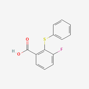 3-Fluoro-2-(phenylsulfanyl)benzoic acid