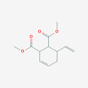 molecular formula C12H16O4 B14451722 Dimethyl 6-ethenylcyclohex-3-ene-1,2-dicarboxylate CAS No. 76286-81-2