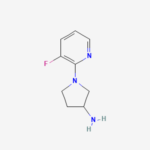 1-(3-Fluoropyridin-2-yl)pyrrolidin-3-amine