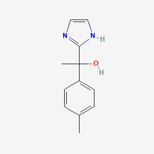 1H-Imidazole-2-methanol, alpha-methyl-alpha-(4-methylphenyl)-