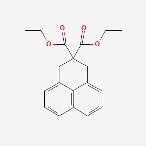 molecular formula C19H20O4 B14451806 Diethyl 1H-phenalene-2,2(3H)-dicarboxylate CAS No. 73088-14-9