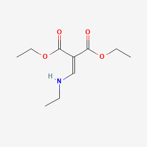 molecular formula C10H17NO4 B14451955 Diethyl [(ethylamino)methylidene]propanedioate CAS No. 78596-44-8